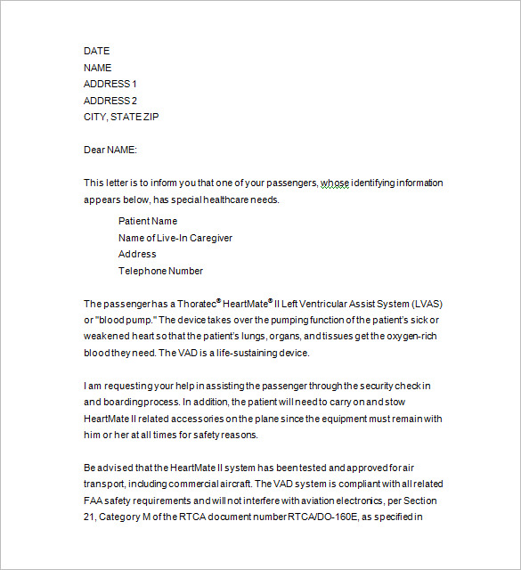 template to letter landlord notice Example Sample, Letter Template Format 16 Notice    Free