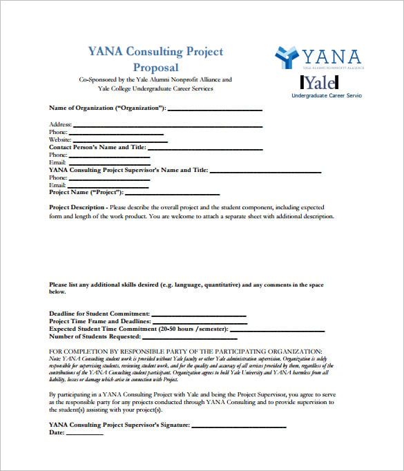 pdf format consulting project proposal template