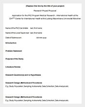 phd medical research proposal