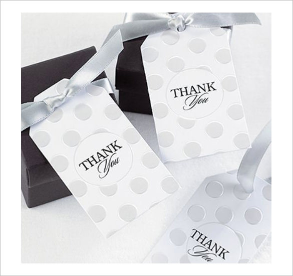 pearl dotted wedding bridal shower party thank you card