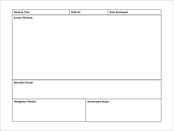 powerpoint storyboard template download