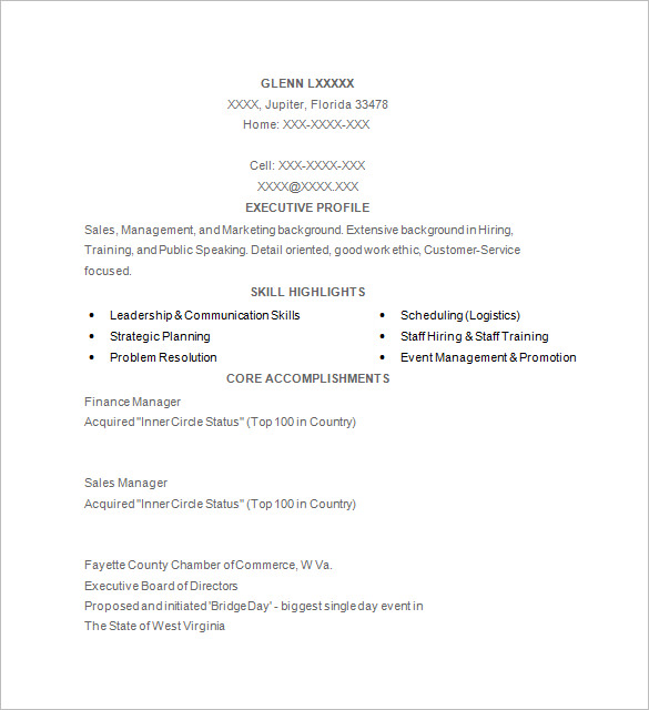 7+ Golf Caddy Resume Templates DOC, PDF