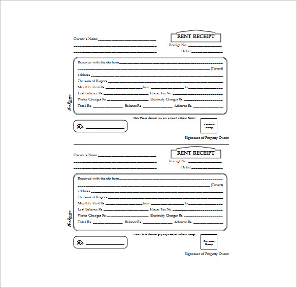 15+ Rent Receipt Templates - DOC, PDF