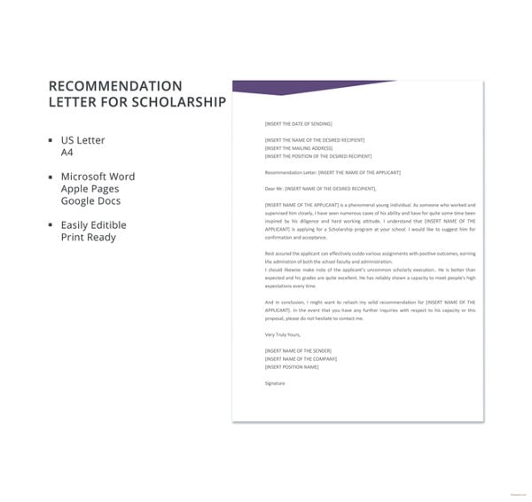 recommendation-letter-for-scholarship-template