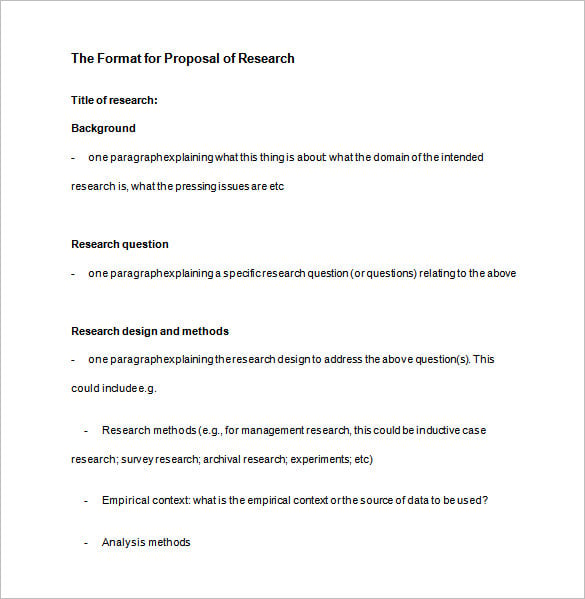 proposal research download