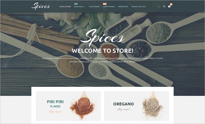 responsive spices store ecommerce magento theme 788x