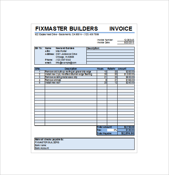 roofing-contract-receipt-excel-free-download