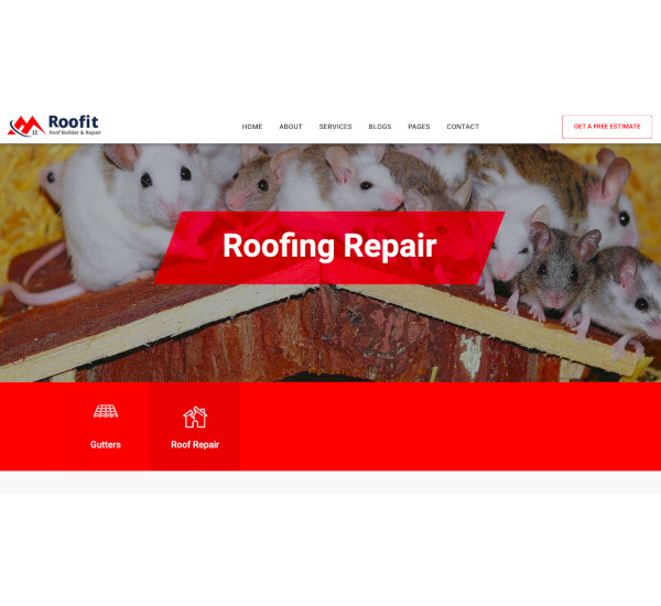 roofing services html template
