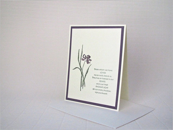 17+ Sympathy Card Templates - PSD, AI, Google Docs, Apple ...