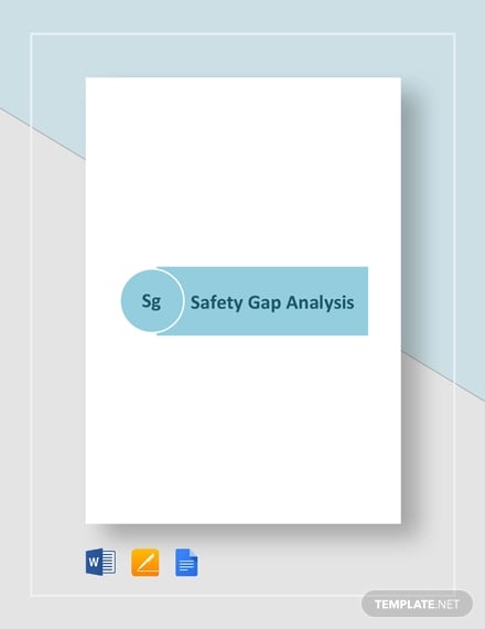 safety gap analysis template