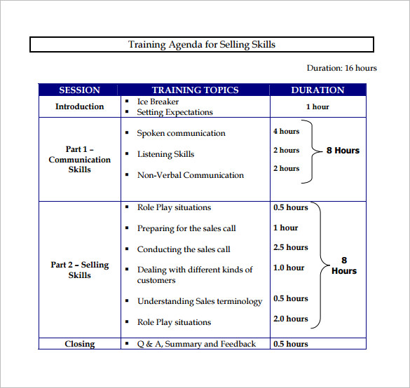 sales training proposal pdf download