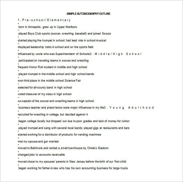 sample-autobiography-outline-template