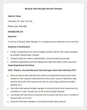 Sample-Banquet-Sales-Manager-Resume-Template