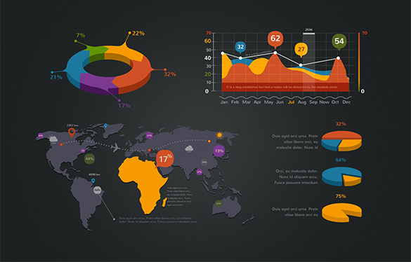 Infographic Illustrator Template Best Business Professional Template