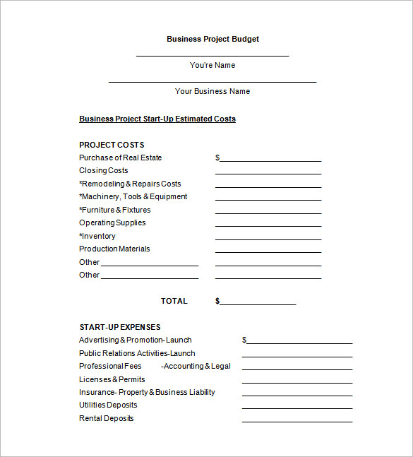 Budget Proposal Template - 22+ Free Sample, Example, Format Download!