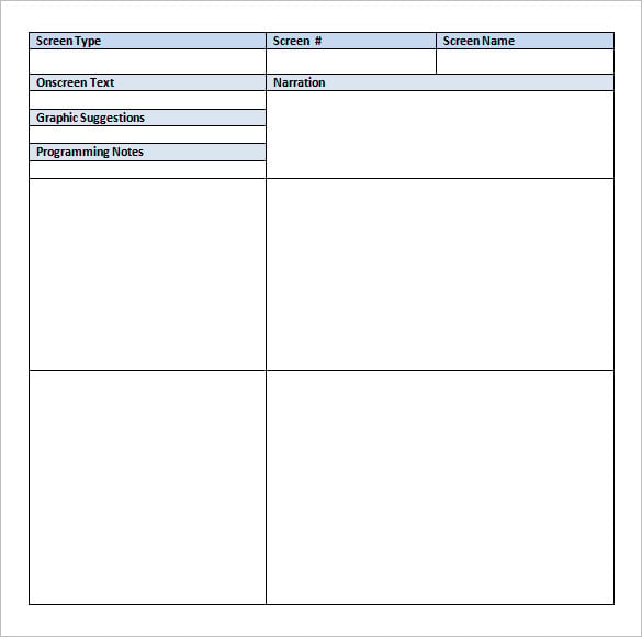 6+ PowerPoint StoryBoard Templates DOC, Excel, PDF, PPT Free