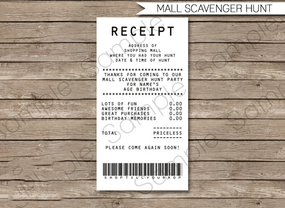 14 electronic receipt templates psd doc free premium