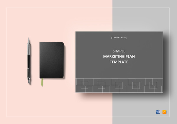 simple marketing plan in word