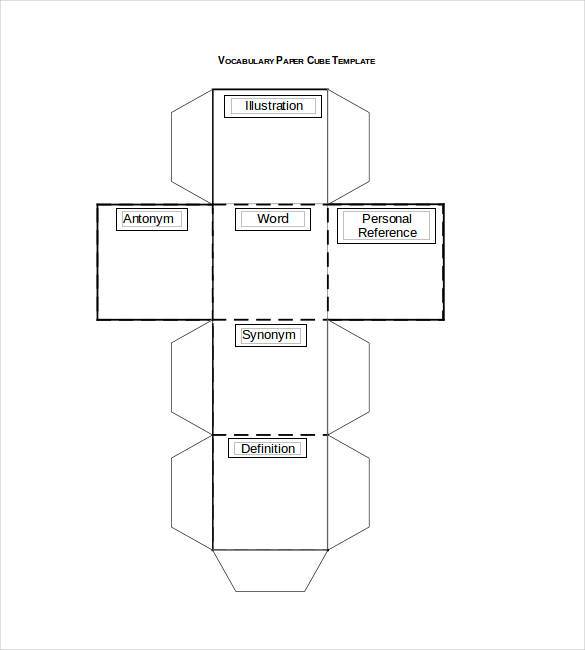 Cube Templates, Free Printable Templates & Coloring Pages