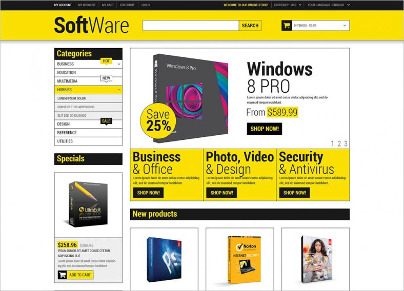 software store magento shopping cart theme 788x