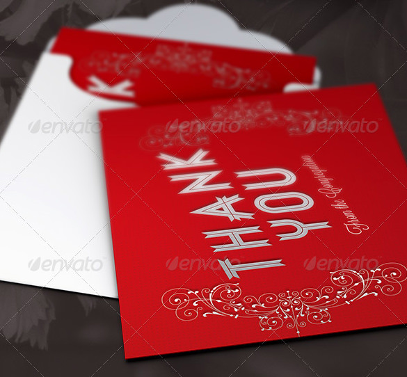 stunning holiday thank you cards