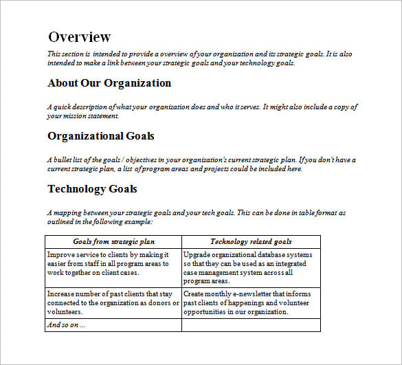 technology-strategic-plan-template-in-doc