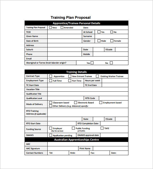 57 Training Proposal Templates In PDF Google Docs MS Word Pages 