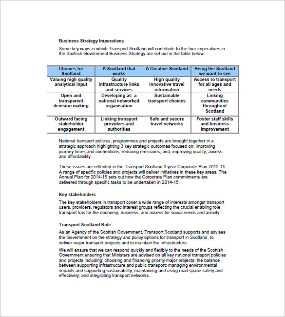 trucking business plan free download