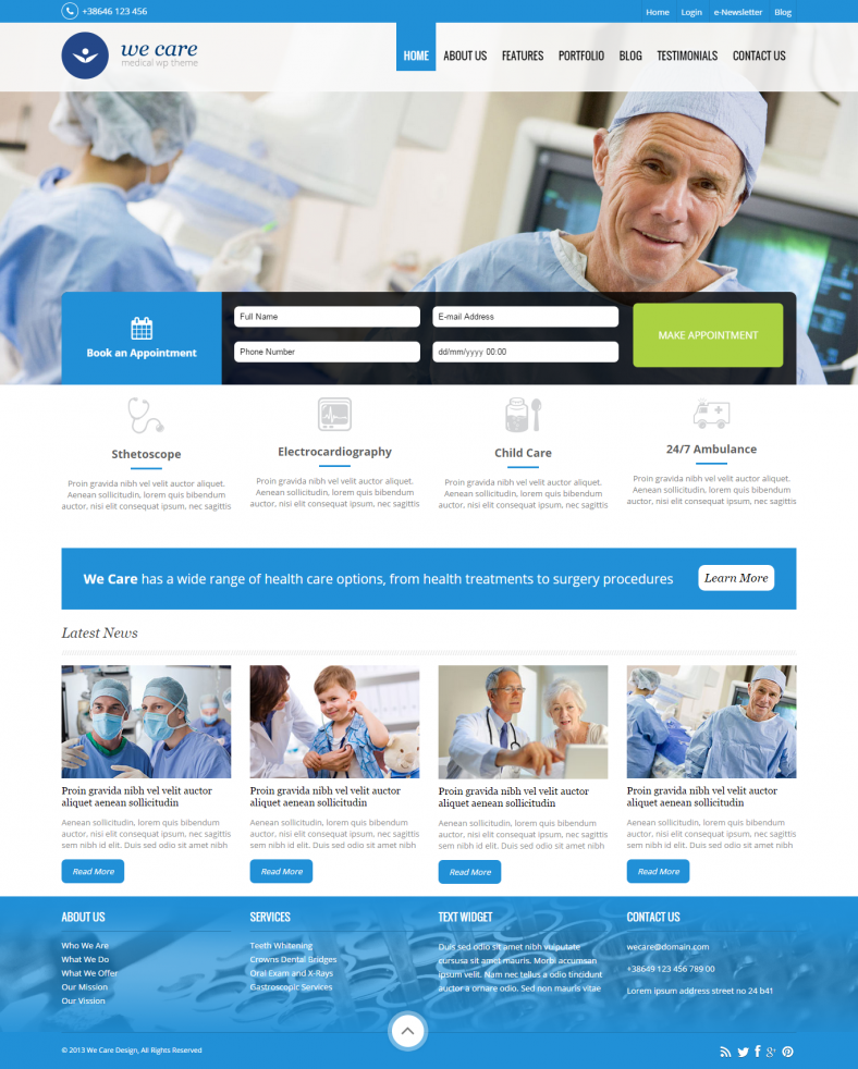 18+ Laboratory Website Templates & Themes Free & Premium