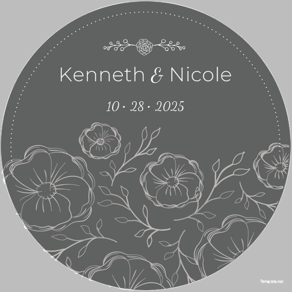wedding-cd-label-template