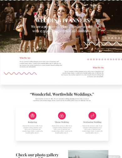 wedding wordpress theme template