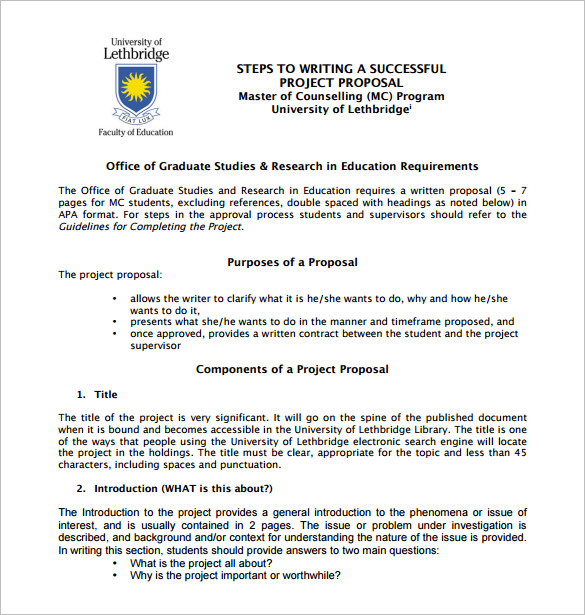 Writing Proposal Template - 21+ Free Word, Excel, PDF Format Download