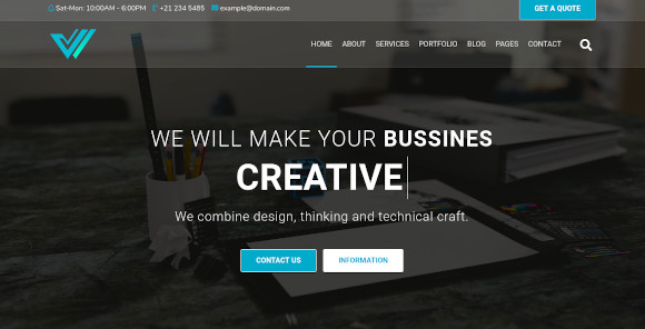 wroot multipurpose creative website template