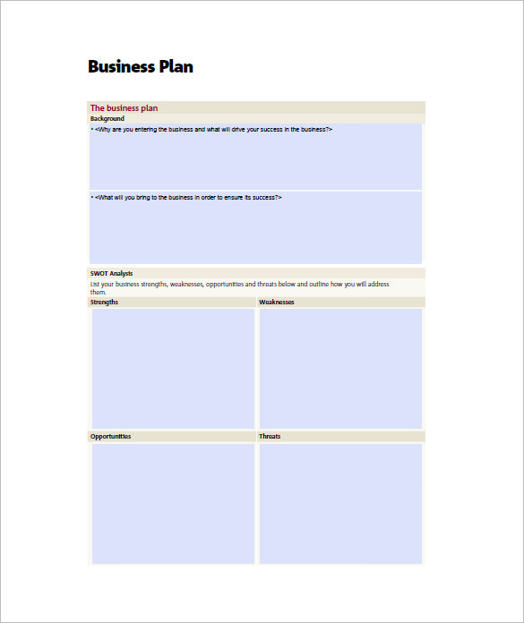 18 Small Business Plan Templates Google Docs MS Word Pages