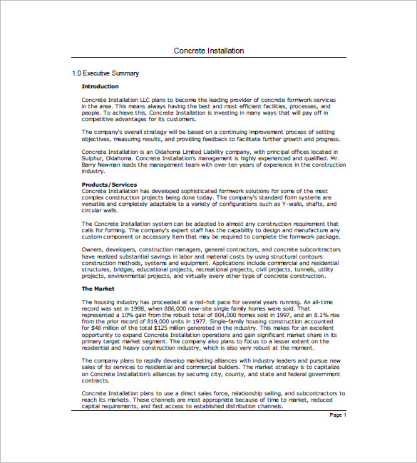 Market analysis for our business plan