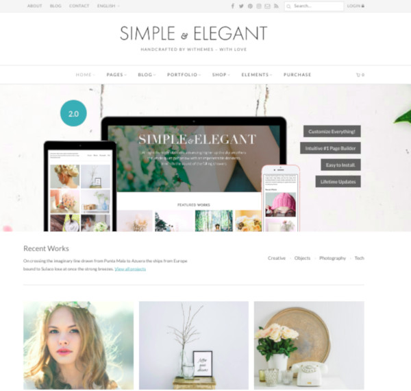 10+ Elegant WordPress Themes & Templates