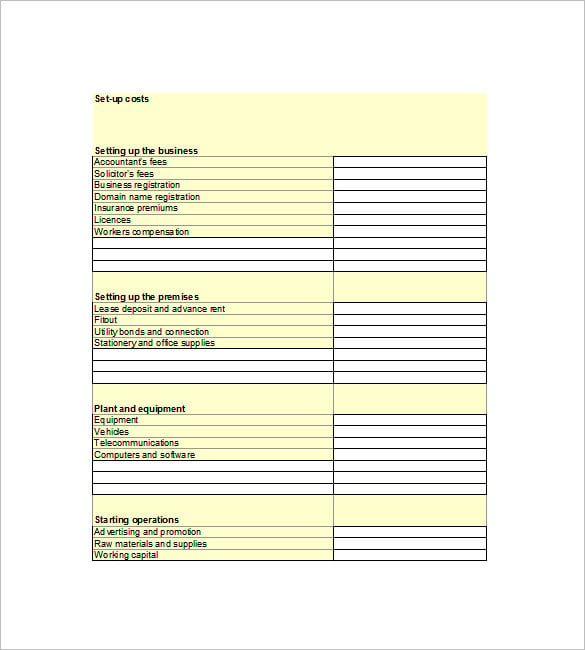 Financial Business Plan Template 18 Word Excel Pdf Format Download Free Premium Templates