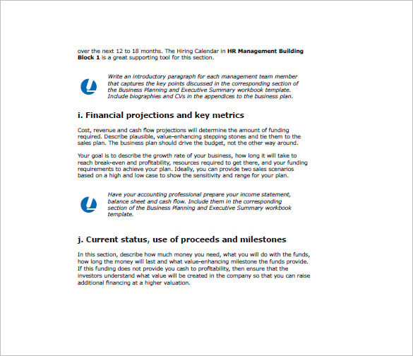 financial services business plan