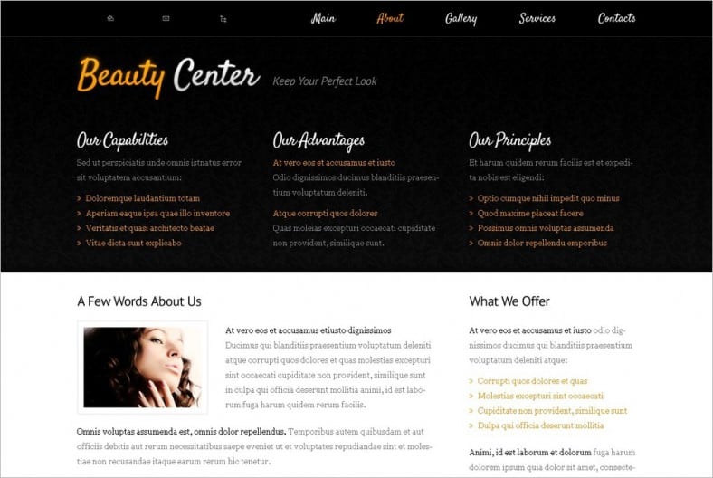 jquery gallery website template free download 788x