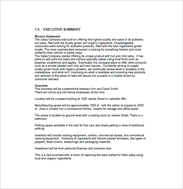 clothing store business plan doc