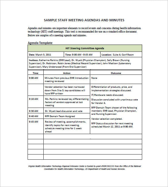 sample-staff-meeting-minutes-template