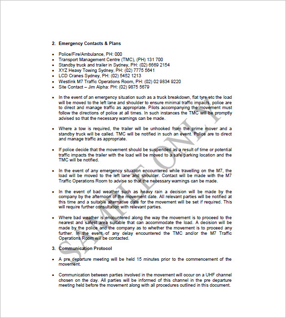 Trucking Company Business Plan Doc Intense Emotional Journal Frame Store