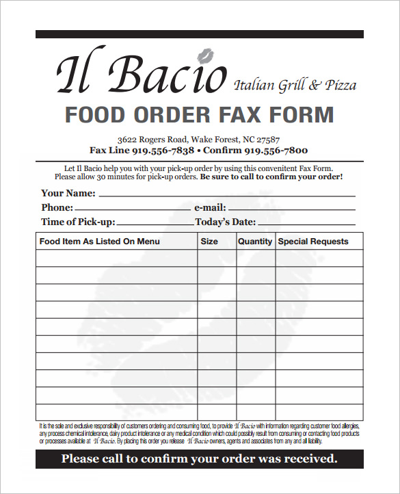 37+ Order Form Templates - PDF, DOC, Excel