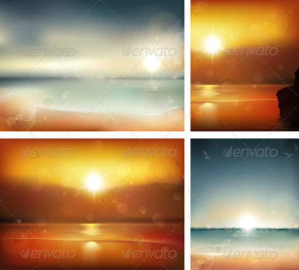 premium vibrant summer background for you