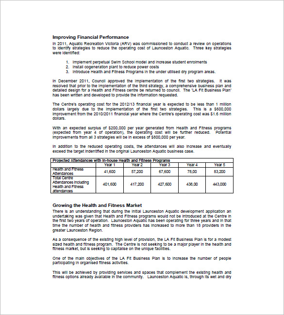 aus gov business plan template