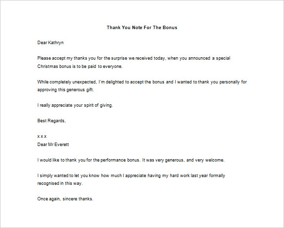 Thank You Letter to Boss - 9+ Free Word, Excel, PDF Format Download!