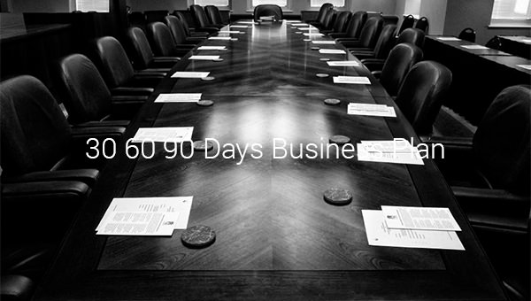 0 60 90 days business plan