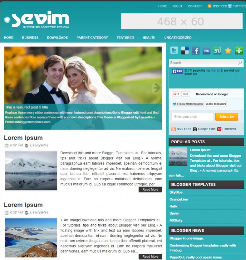 15+ Free Blog Themes & Templates