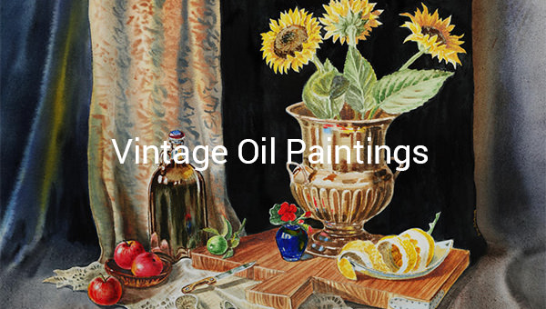 vintage oil paintings