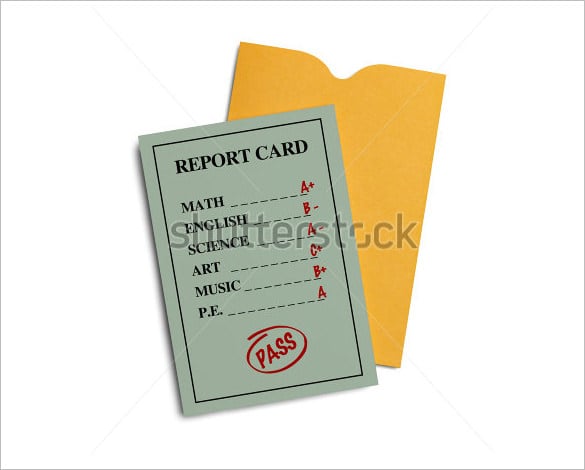 sample-green-report-card-template-download